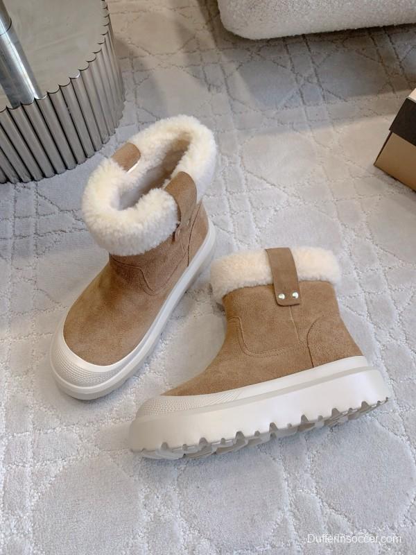 UGG 2025 SS Wool Warm Snow Boots - AS00310