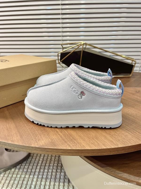 UGG Tazz Platform Wool Slipper Boot - MJ00230