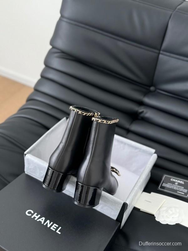 Chanel Classic Chain Boots for Women - LY00380