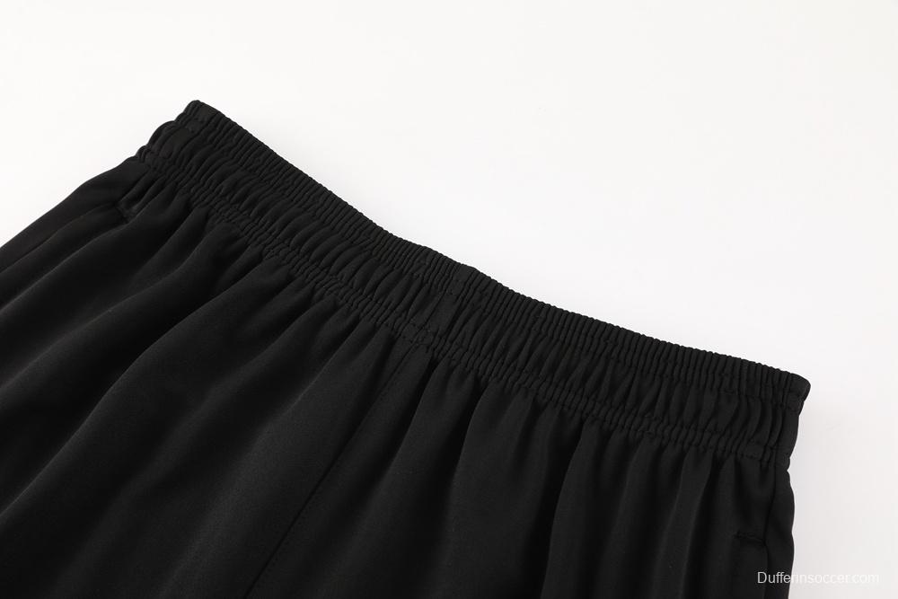 23/24 Newcastle Black S-2XL Half Zipper Jacket+Long Pants