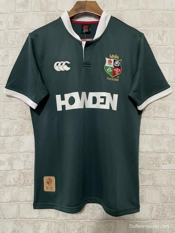 2025 British & Irish Lions Dark Green with White Trim Jersey