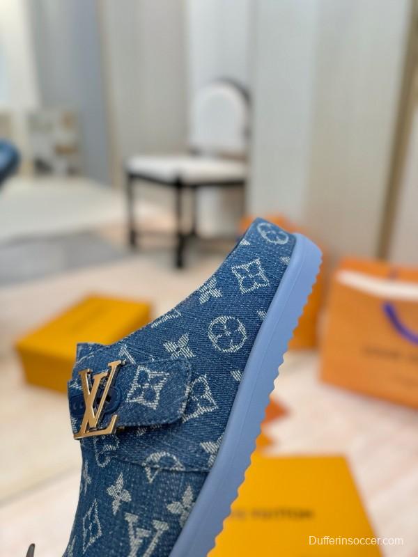 Louis Vuitton 2025 SS Monogram Sandals Couple Edition Lazy Style - KFY00291