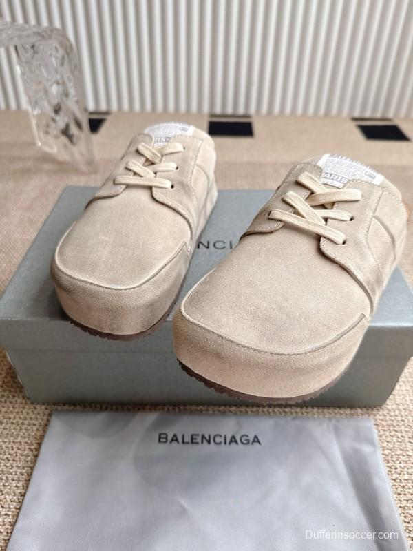 Balenciaga Birkenstock Boston Soft Footbed Platform Sandals - AS00260