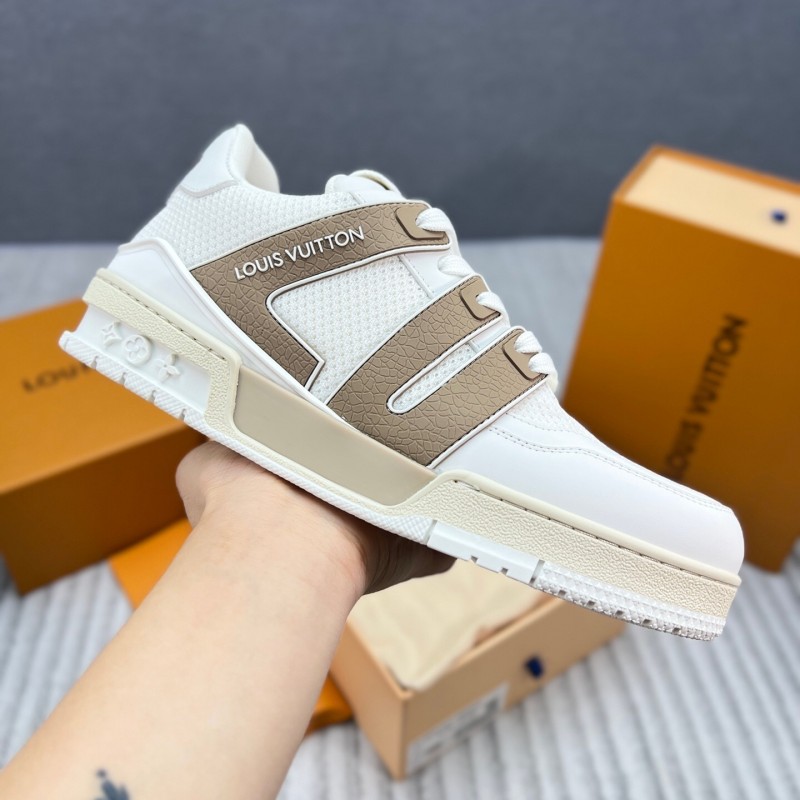 Louis Vuitton Trainer Sneaker Low Casual Sports Culture Versatile Basketball Shoes - LY00400