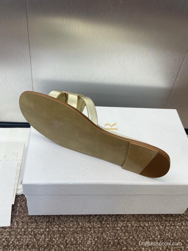 Dior D-Club Jelly Color Hollow Layered Cross-Strap Women Sandals - KFY00280