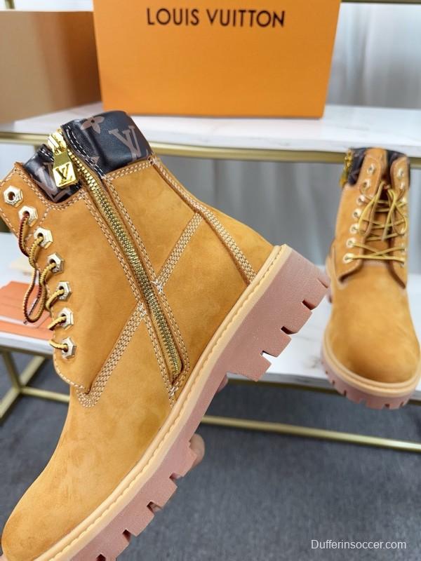 Timberland 6-Inch Monogram Ankle Boots Waterproof Suede Collaboration - LY00380