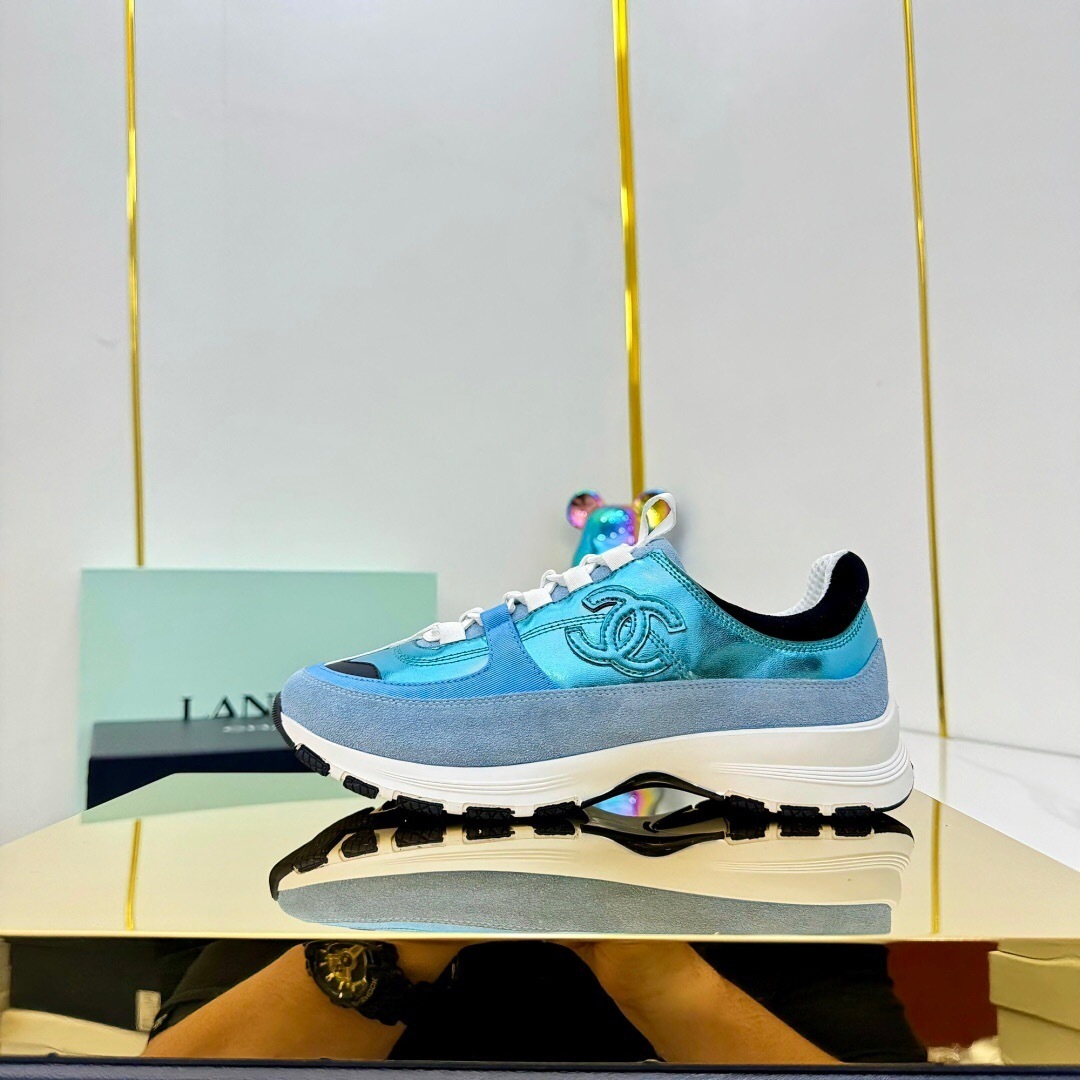 Chanel 2025 SS Chunky Sole Casual Sneakers - LY00310
