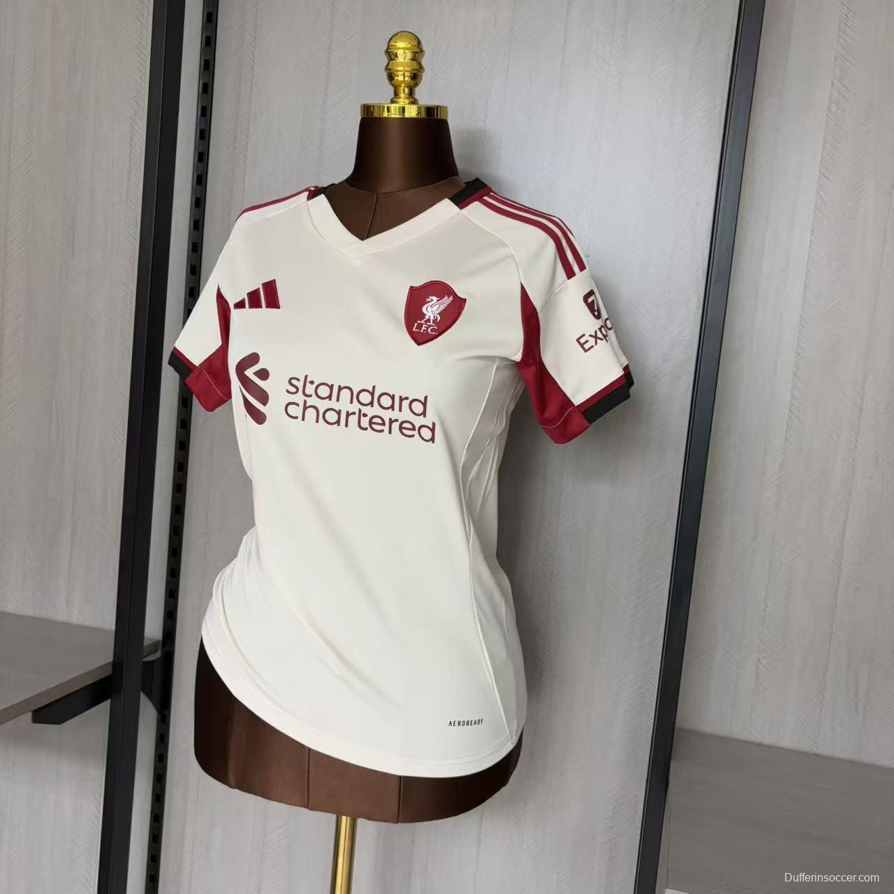 25/26 Women Liverpool Away Jersey