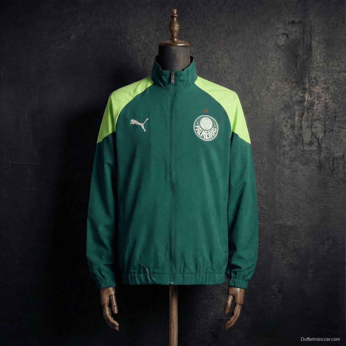 2026 Palmeiras Green Jacket Windbreaker