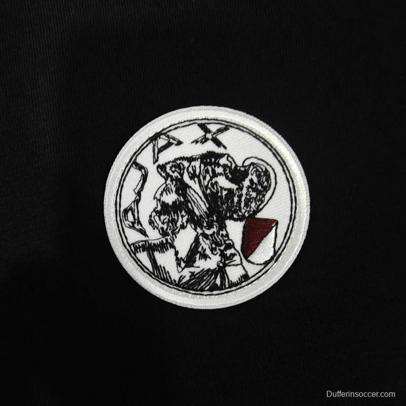 25/26 Ajax Embroidered Logo Hoodie 9 Colors