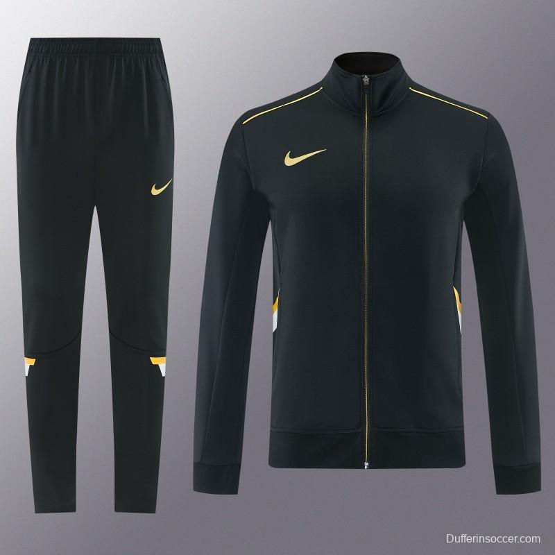 2026 NIKE Black Full Zipper Jacket + Long Pants
