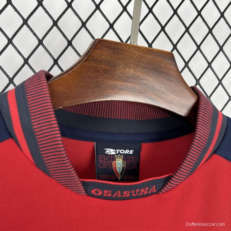 2000/01 Retro CA Osasuna Home Jersey