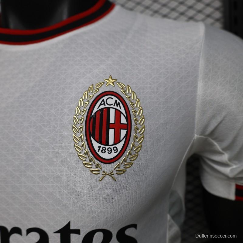 Player Version 26/27 AC Milan Away White Jersey