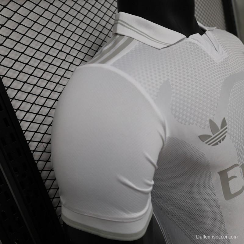 Player Version 26/27 Real Madrid All-White Tonal 125th Anniversary Jersey