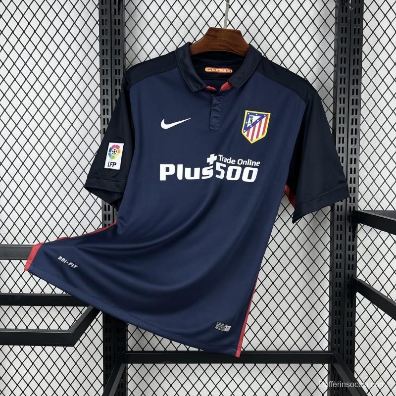 2015/16 Retro Atletico Madrid Away Jersey
