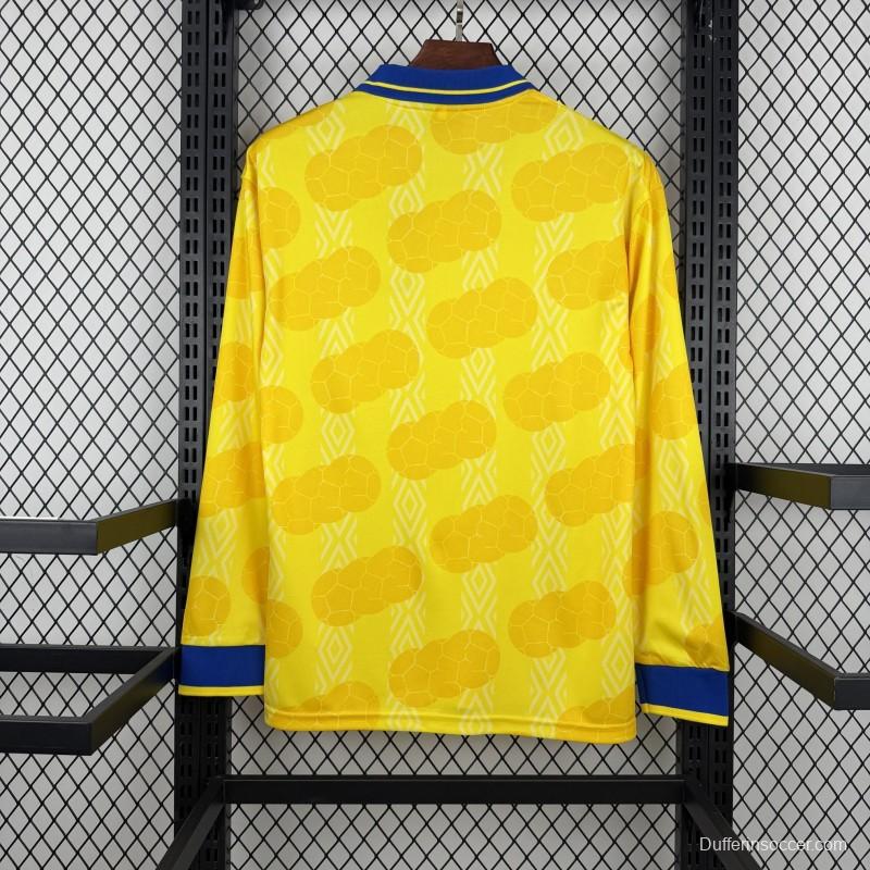 1994 Retro Colombia Home Long Sleeve Jersey