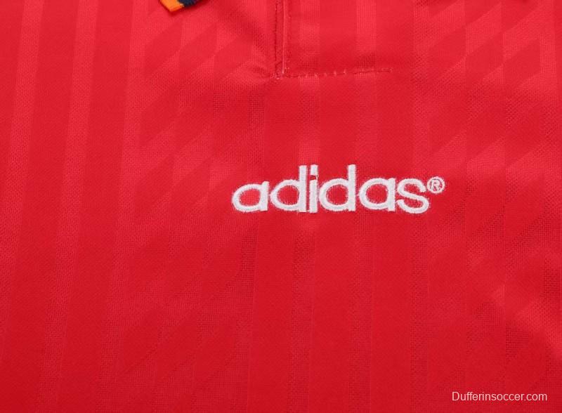 Retro Kids 1994 Spain Home Jersey