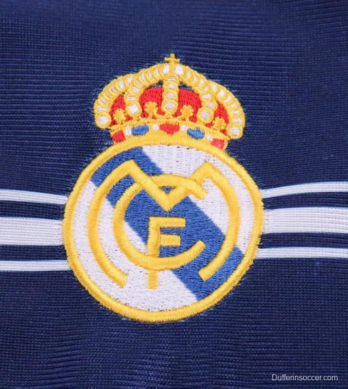 Retro Kids 98/99 Real Madrid Away Navy Jersey