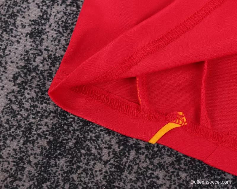 Retro Kids 2008 Spain Home Jersey