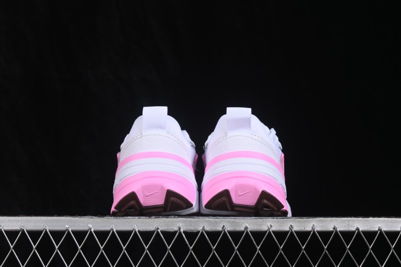 Nike V2K Run Retro Low-Top Running Shoes with Cushlon Foam and Anti-Slip Traction - FD0736-115