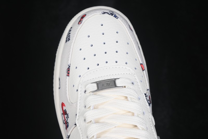 Nike Air Force 1 '07 Low Hello Kitty Casual Sneakers with Full-Length Air Cushion - NH0601-608