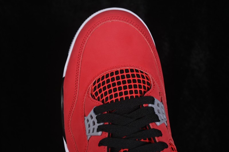 Air Jordan 4 Retro 'Toro' Running Shoes with Premium Leather Upper - FQ8138-600