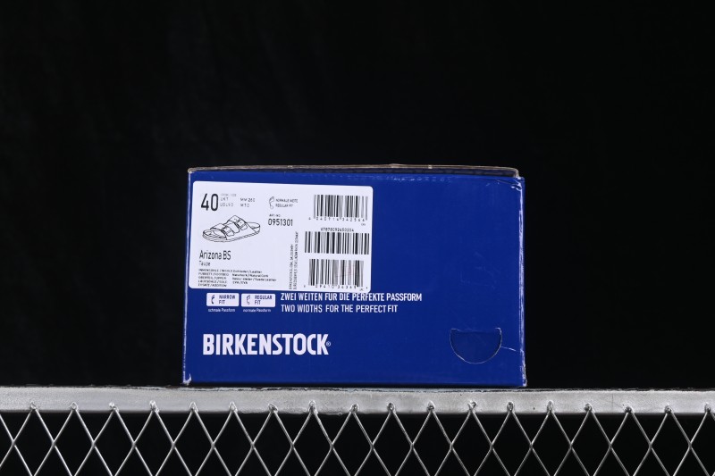 Birkenstock Arizona Soft Footbed Sandals with Sheepskin Lining and Cork-Latex Sole - 0951301