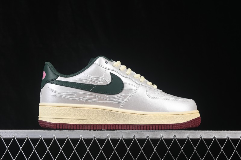 Nike Air Force 1 '07 Low Basketball Lifestyle Sneakers with Full-Length Air Cushion - IR5896-030
