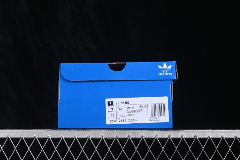 Adidas Originals SL 72 Retro Running Shoes with Classic Suede Overlays - IR8770