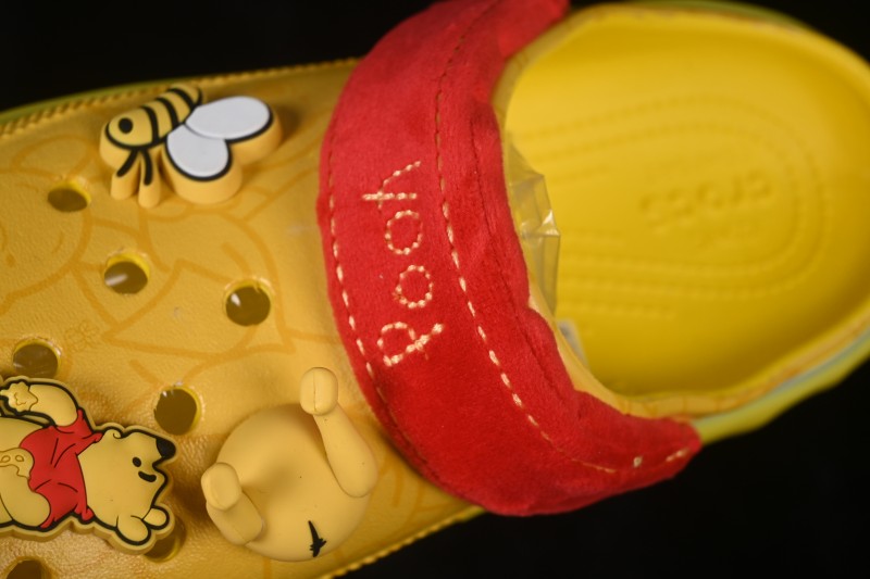Crocs Disney Winnie the Pooh Platform Clog with Cushioned Footbed - Cloud