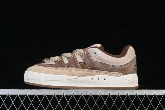Adidas Human Made Adimatic Shark Casual Sneakers with Suede Upper - JQ2611
