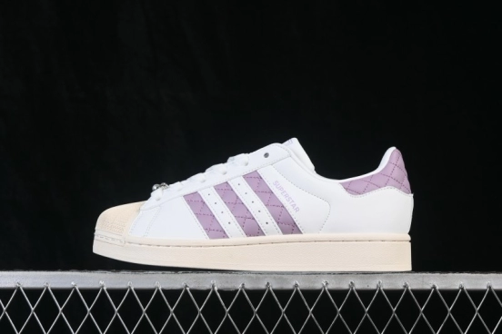 Adidas Originals Superstar II Casual Skateboarding Shoes with Classic Shell Toe - KJ7300
