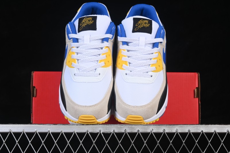 Nike Air Max 90 Retro Running Shoes with Air Cushioning - II7587-100