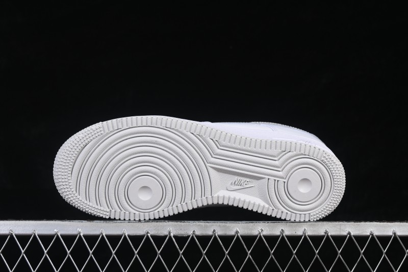 Nike Air Force 1 '07 Low Sequined Swoosh Casual Sneakers - ZH0316-156