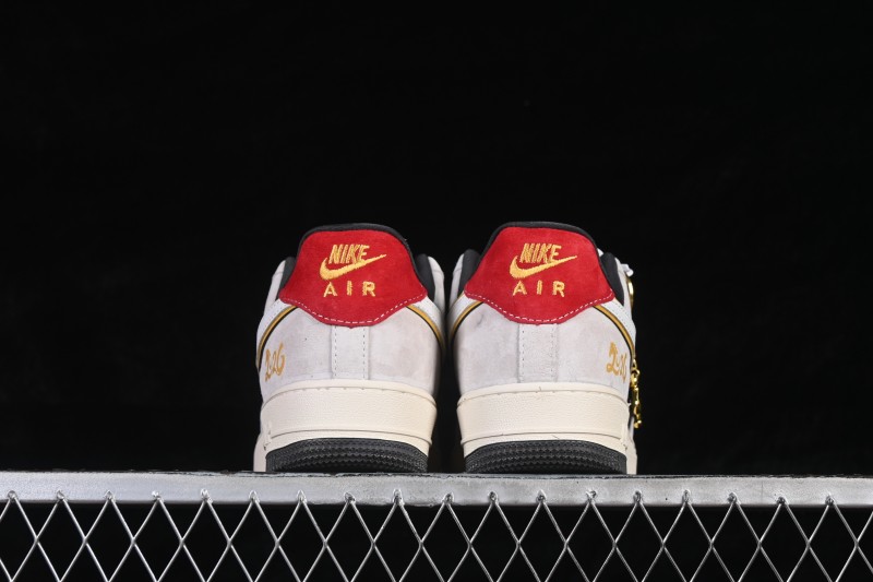 Nike Air Force 1 '07 Low Chinese New Year Limited Edition White Grey Running Shoes - KD1688-006