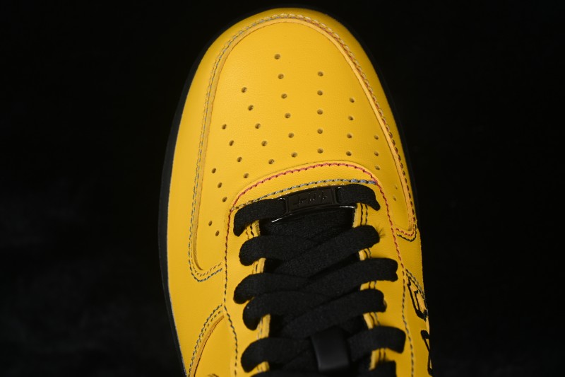 Nike Air Force 1 '07 Low Casual Skateboarding Shoes with Premium Leather Upper - IQ2713-700