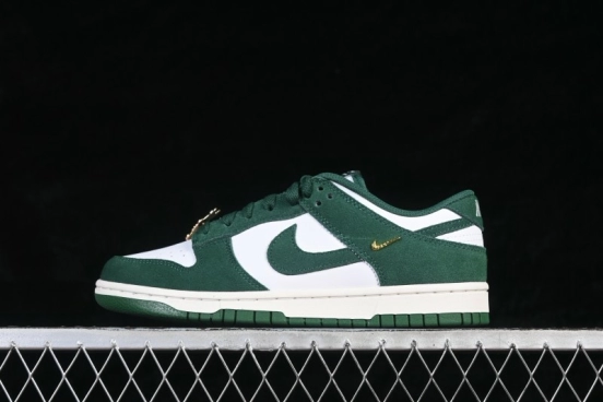 Nike SB Dunk Low Year of the Horse White Green Skateboarding Shoes - IB4417-100