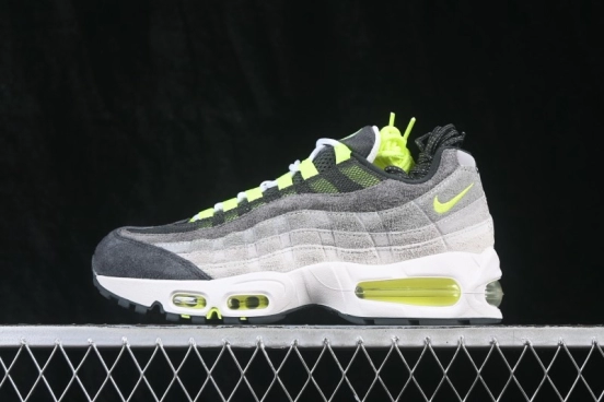 Nike Air Max 95 OG Retro Running Shoes with Air Cushioning - HM4738-001