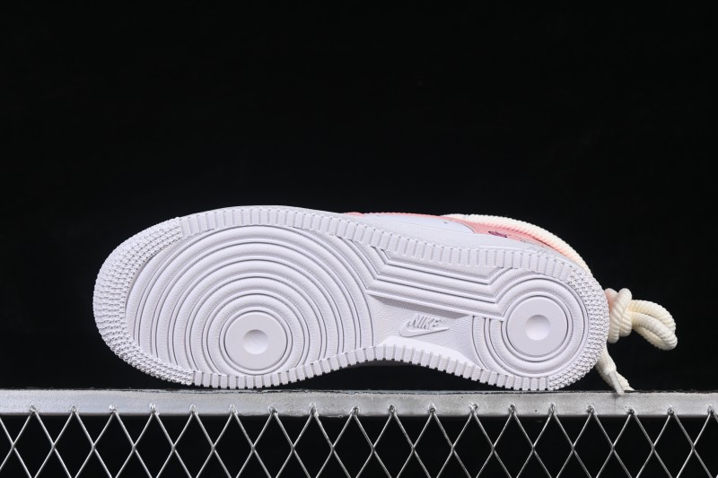 Nike Air Force 1 '07 Low Hello Kitty Pink White Casual Sneakers - YY2024-762