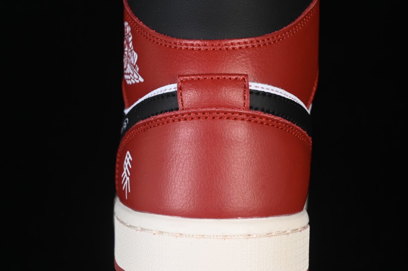 Nike Air Jordan 1 Mid Chinese New Year Year of the Horse Limited Edition Mid-Top Casual Sneakers - DQ8426-105
