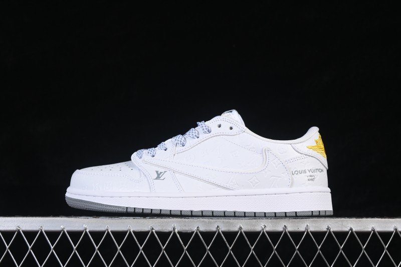 Nike Air Jordan 1 Low Retro Basketball Shoes with Premium Custom Finish - LD2028-061