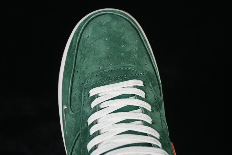 Nike Air Force 1 '07 Low Casual Sneakers with Premium Leather and Air-Sole Cushioning - DF0188-121