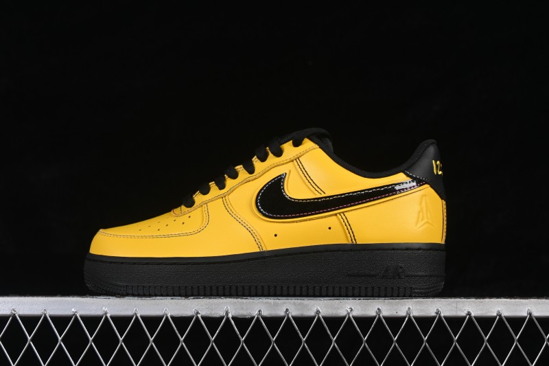 Nike Air Force 1 '07 Low Casual Skateboarding Shoes with Premium Leather Upper - IQ2713-700