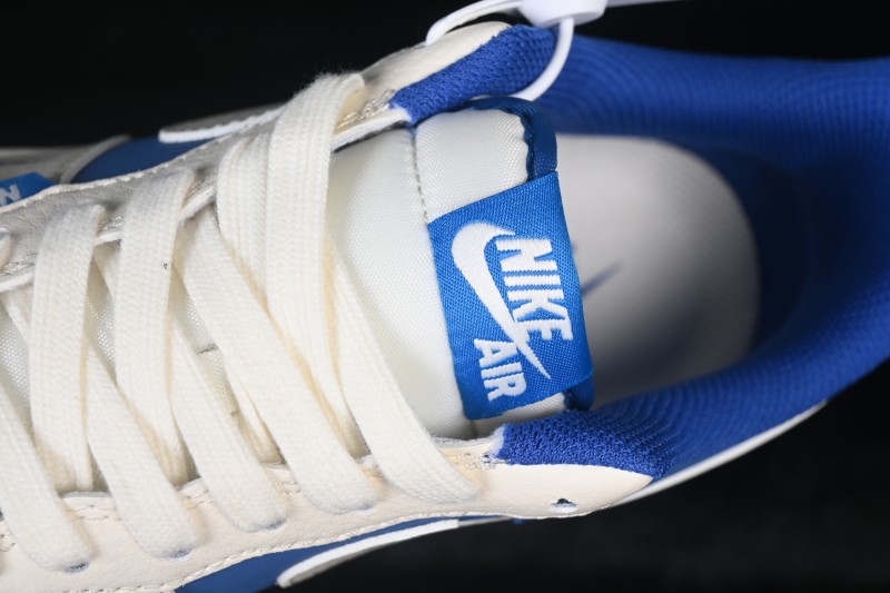 Nike Air Force 1 '07 Low Skateboarding Shoes with White and Blue Colorway - XD9314-612