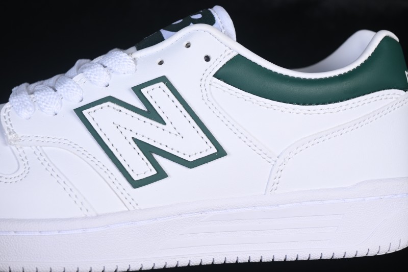 New Balance 480 Skateboarding Lifestyle Shoes with Durable Suede and Cushioned Insole - BB480LGT
