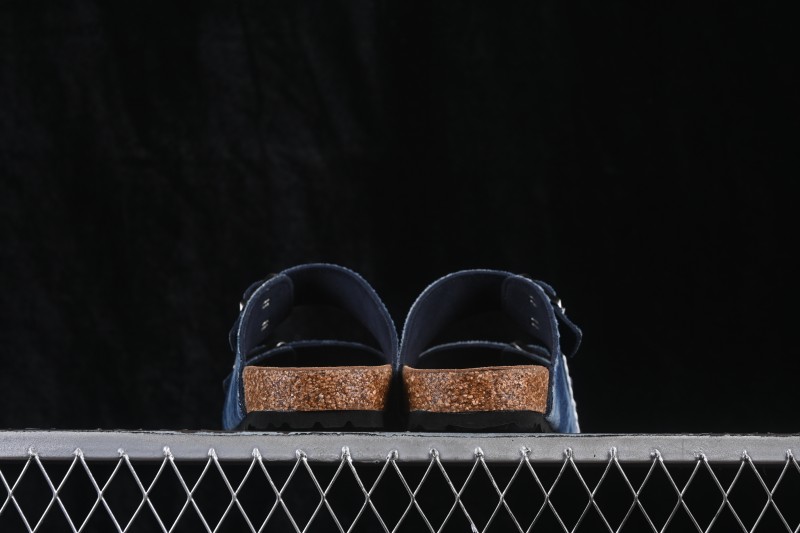 Birkenstock Arizona Soft Footbed Sandals with Suede Upper and Shearling Lining - 1009527