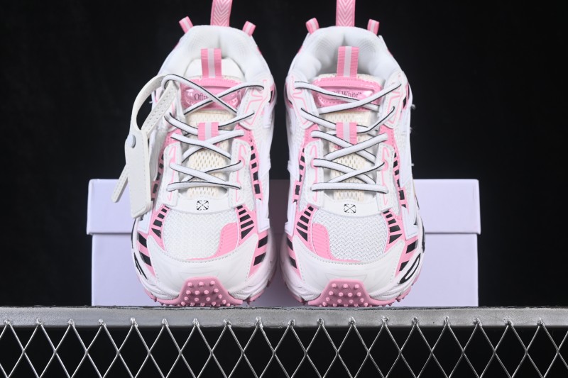 Off-White c/o Virgil Abloh Retro Running Shoes with Deconstructed Design - AJF6