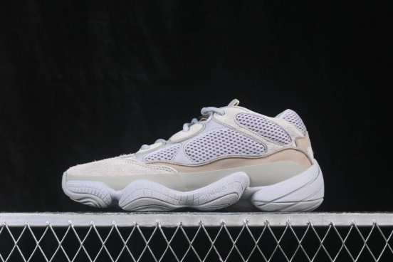 Adidas Originals Yeezy 500 Ash Grey Purple Sneakers - IE4783