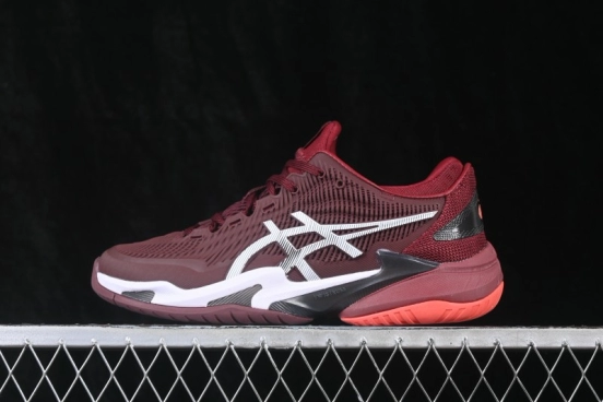 Asics Court FF 3 Novak Retro Breathable Cushioned Casual Running Shoes - 1041A370-600