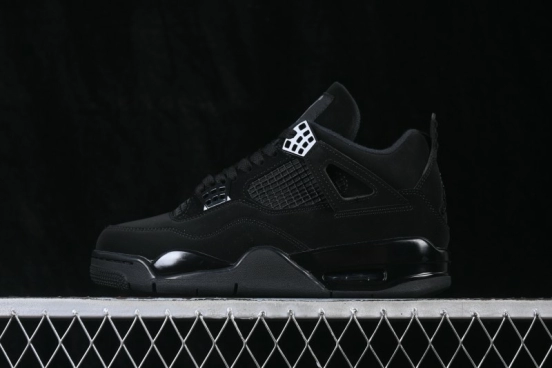 Nike Air Jordan 4 Retro Black Cat Basketball Shoes - CU1110-010